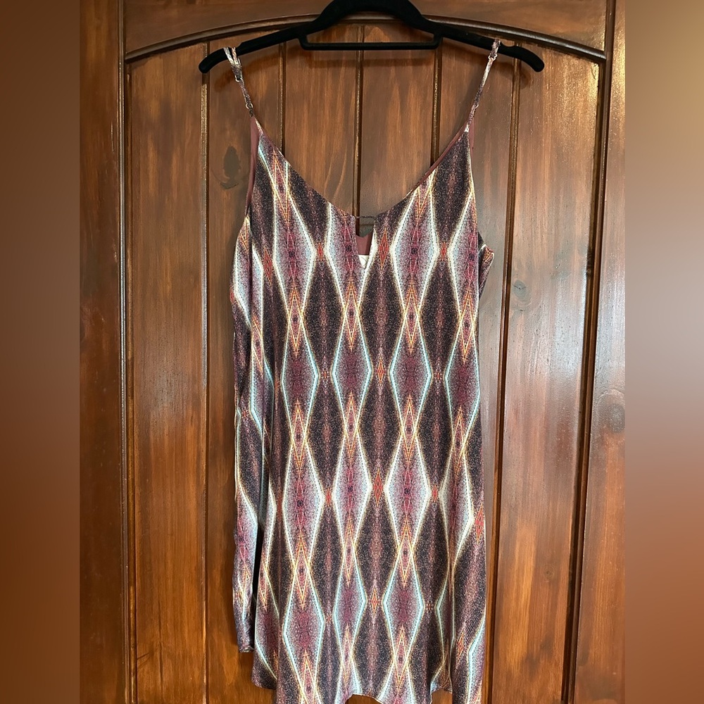 Rory Beca
Fina Deep V Back Dress, Frosty, XS